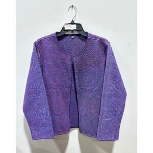 Kantha Jacket Vintage Handmade 100% cotton Patchwork Jacket Reversible Jacket